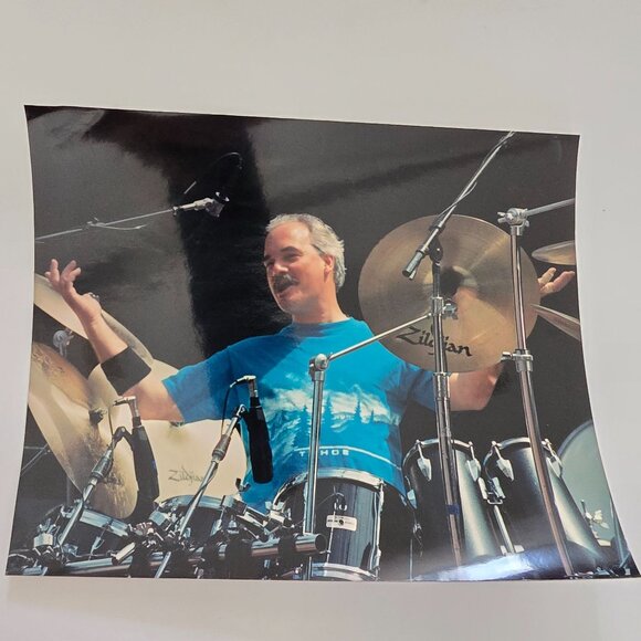 Bill Kreutzman Grateful Dead Photo by Rob Cohn 5/17/89 Frost Palo Alto CA 10 x 8 - Picture 5 of 8